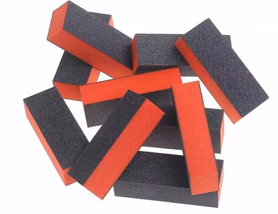 Nail File Sponge Block 4 Ways Nail Buffer