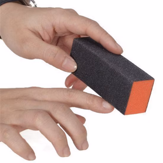 Nail File Sponge Block 4 Ways Nail Buffer