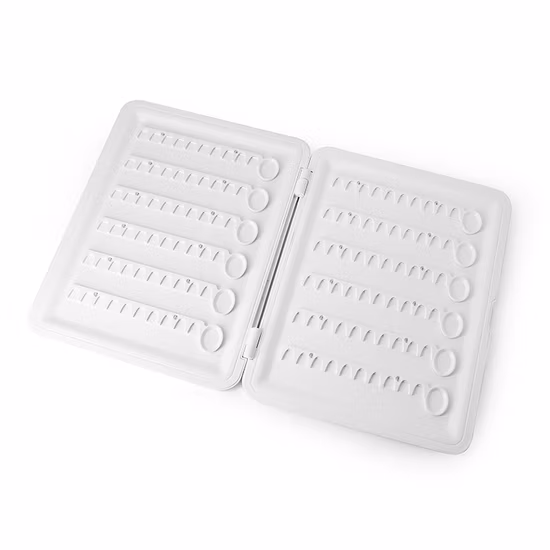 업그레이드된 플라스틱 120 네일 색상 차트 디스플레이 북 매니큐어 디스플레이