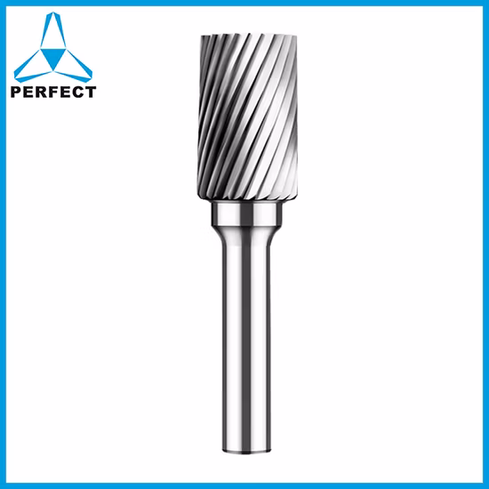 긴 B 화염 모양 텅스텐 로터리 네일 파일